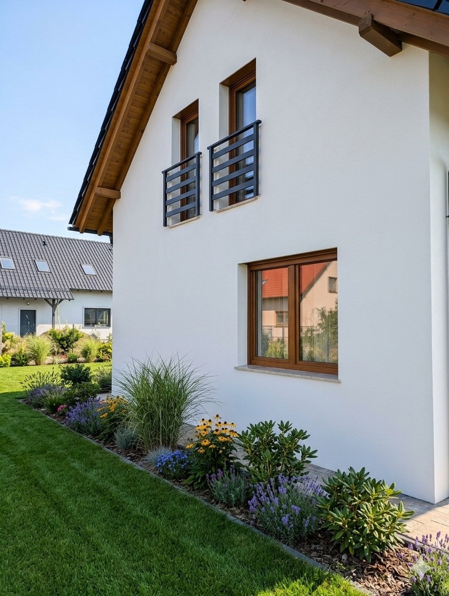Balkon francuski balustrada zewnętrzna ALUcore ALUcore balkon francuski zewnętrzny - nowoczesne, solidne rozwiązanie od Metal-Serwis Obrzycko.